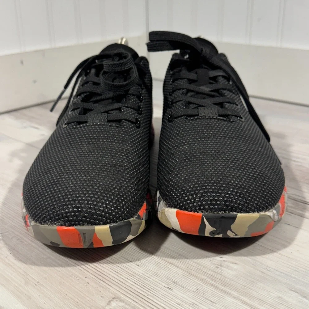 Nobull Superfabric Gun Athletic Trainer Shoes Sneakers Black‎ Red Mens Size 8.5
